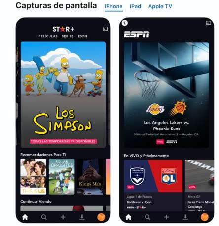 Para vincular Star+ a tu Smart TV, tienes que descargar la app en tu smartphone. La App de Star+ está disponible en Android o iOS. 